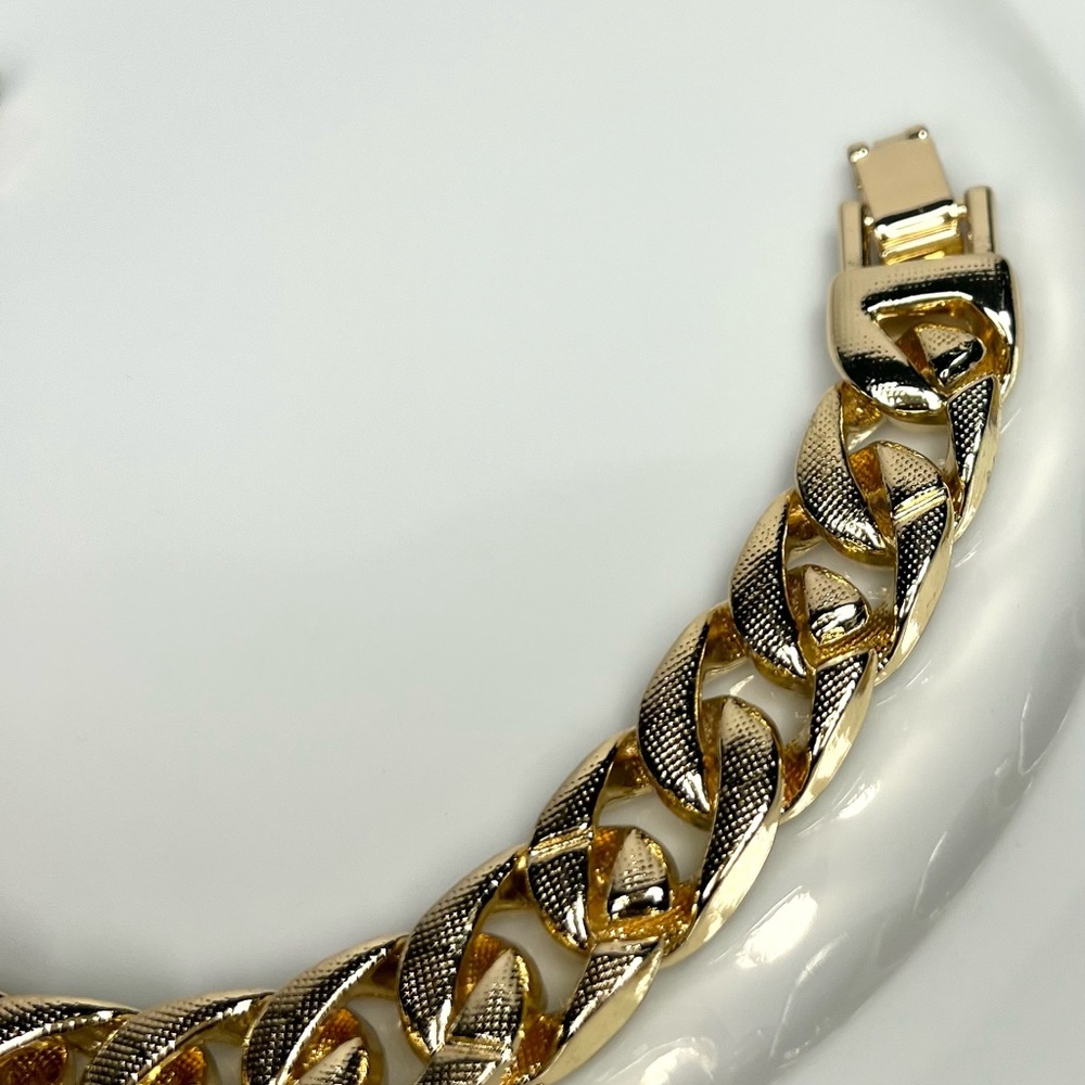 14k gold filled unique cz bracelet - Picture 5 of 5